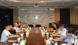 樂山市委常委、統(tǒng)戰(zhàn)部部長郭捷一行到德勝釩鈦調(diào)研